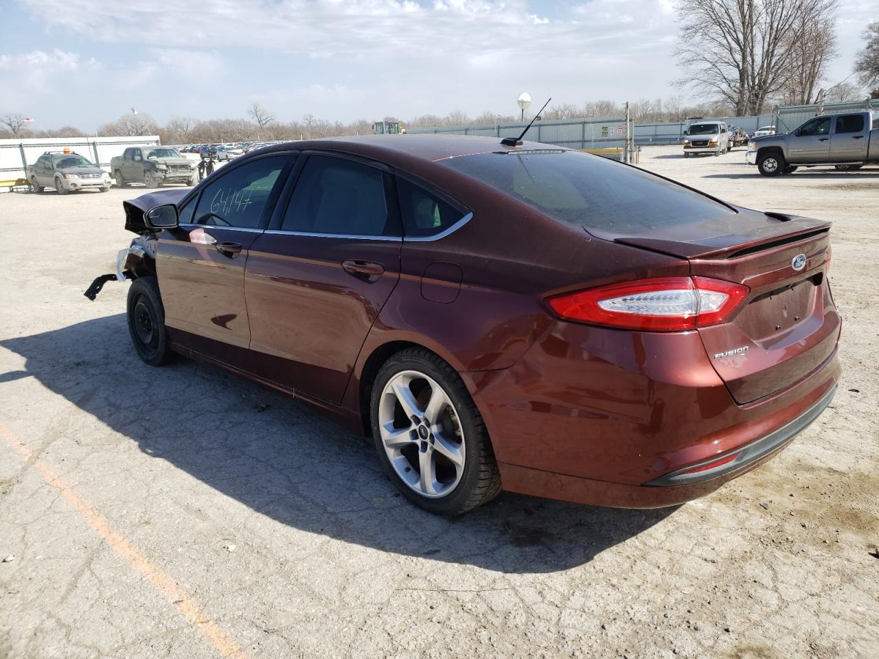 Photo 3 from auction – 2016 FORD FUSION S with VIN 3FA6P0G71GR366008