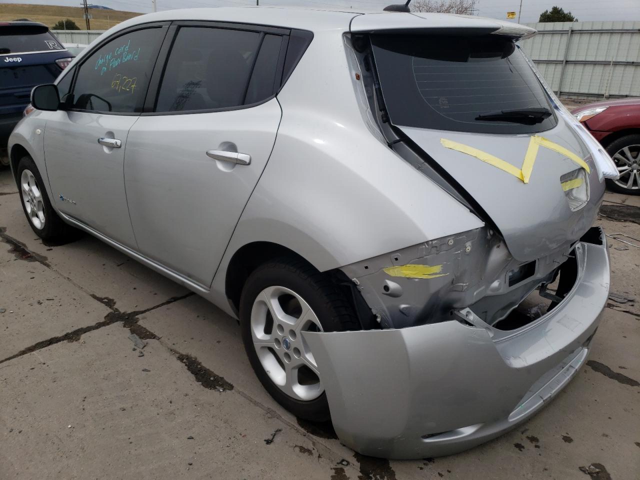 Photo 3 from auction – 2012 NISSAN LEAF SV with VIN JN1AZ0CP1CT018774