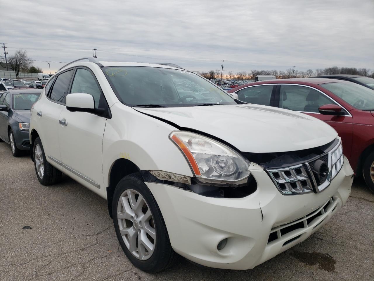 NISSAN ROGUE S 2012 with VIN JN8AS5MV5CW417332 - Photo from auction