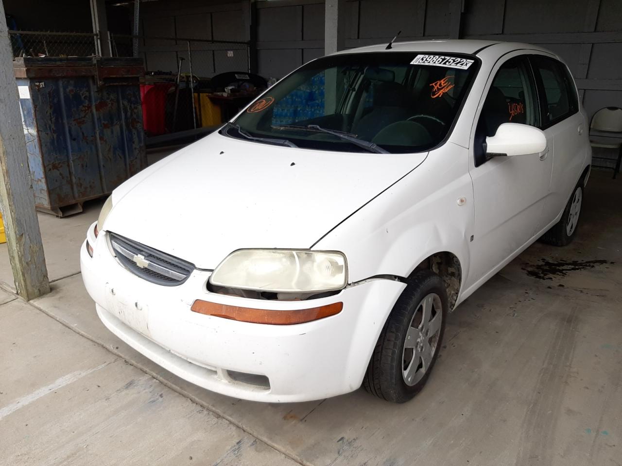 صورة رقم 2 من المزاد - 2007 CHEVROLET AVEO BASE مع VIN KL1TD66607B714605
