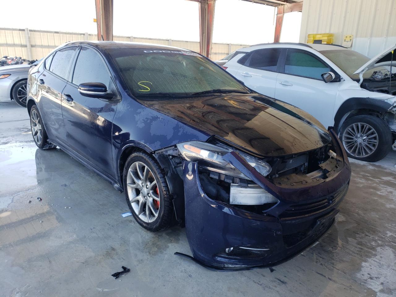 DODGE DART SXT 2014 with VIN 1C3CDFBB1ED777925 - Photo from auction
