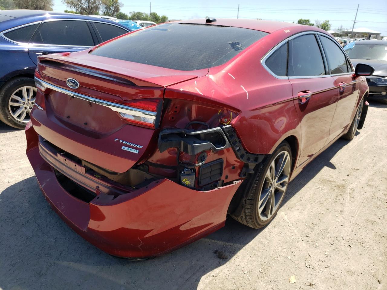 Photo 4 from auction – 2017 FORD FUSION TIT with VIN 3FA6P0K90HR154744