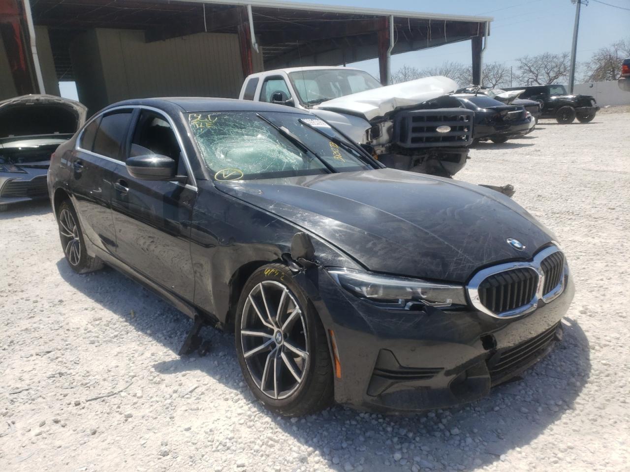BMW 330I 2021 with VIN 3MW5R1J07M8C07977 - Photo from auction