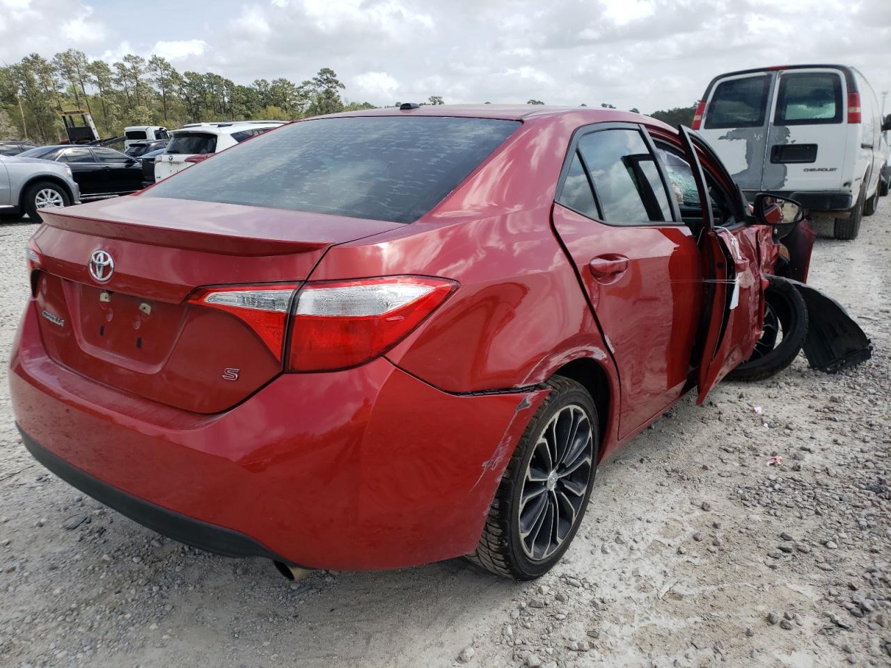 Photo 4 from auction – 2015 TOYOTA COROLLA L with VIN 5YFBURHE3FP293957