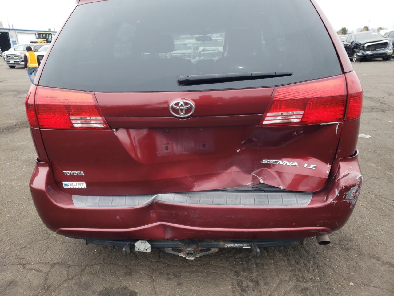 Photo 9 from auction – 2005 TOYOTA SIENNA CE with VIN 5TDZA23C95S265588
