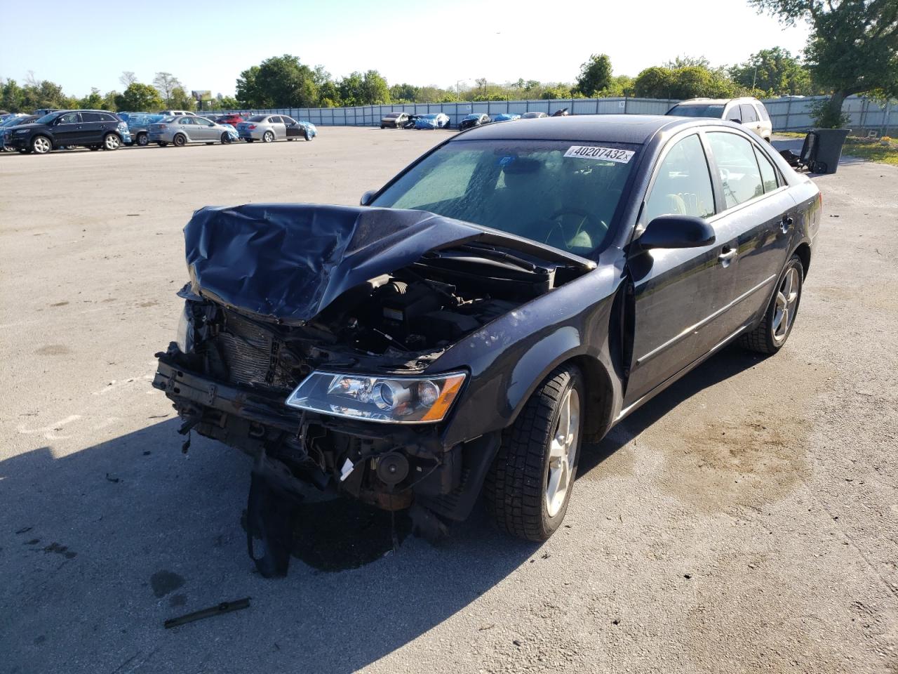 Photo 2 from auction – 2007 HYUNDAI SONATA with VIN 5NPEU46F67H289153