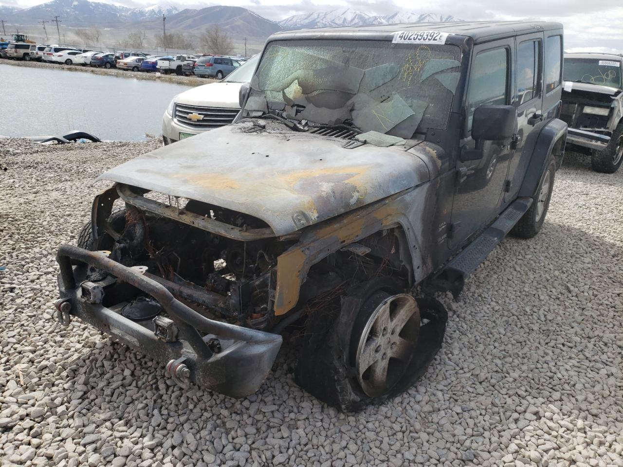 Photo 2 from auction – 2012 JEEP WRANGLER U with VIN 1C4BJWEG5CL228318