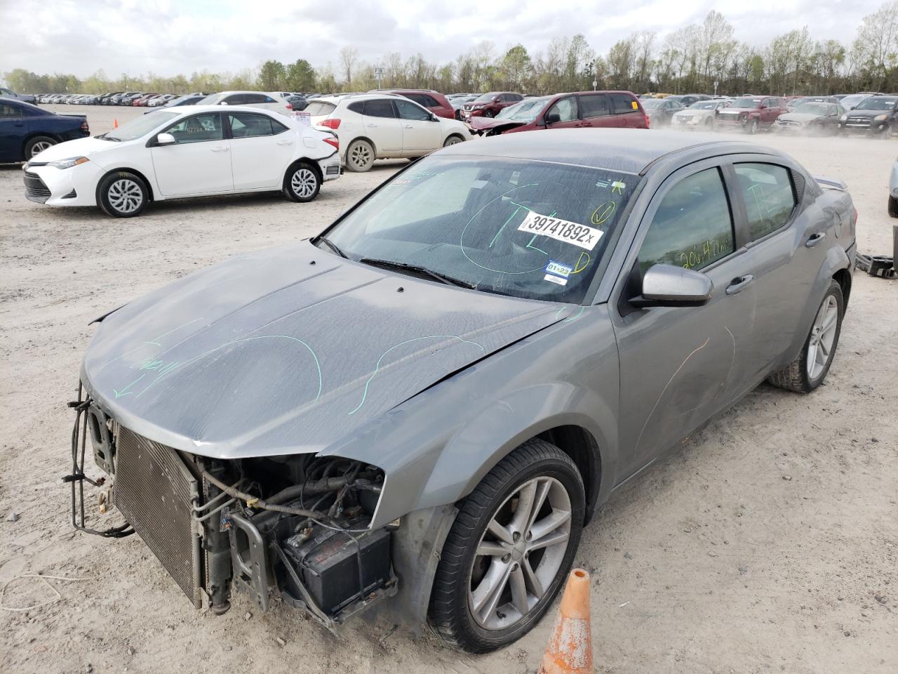 Photo 2 from auction – 2013 DODGE AVENGER SX with VIN 1C3CDZCB7DN633076