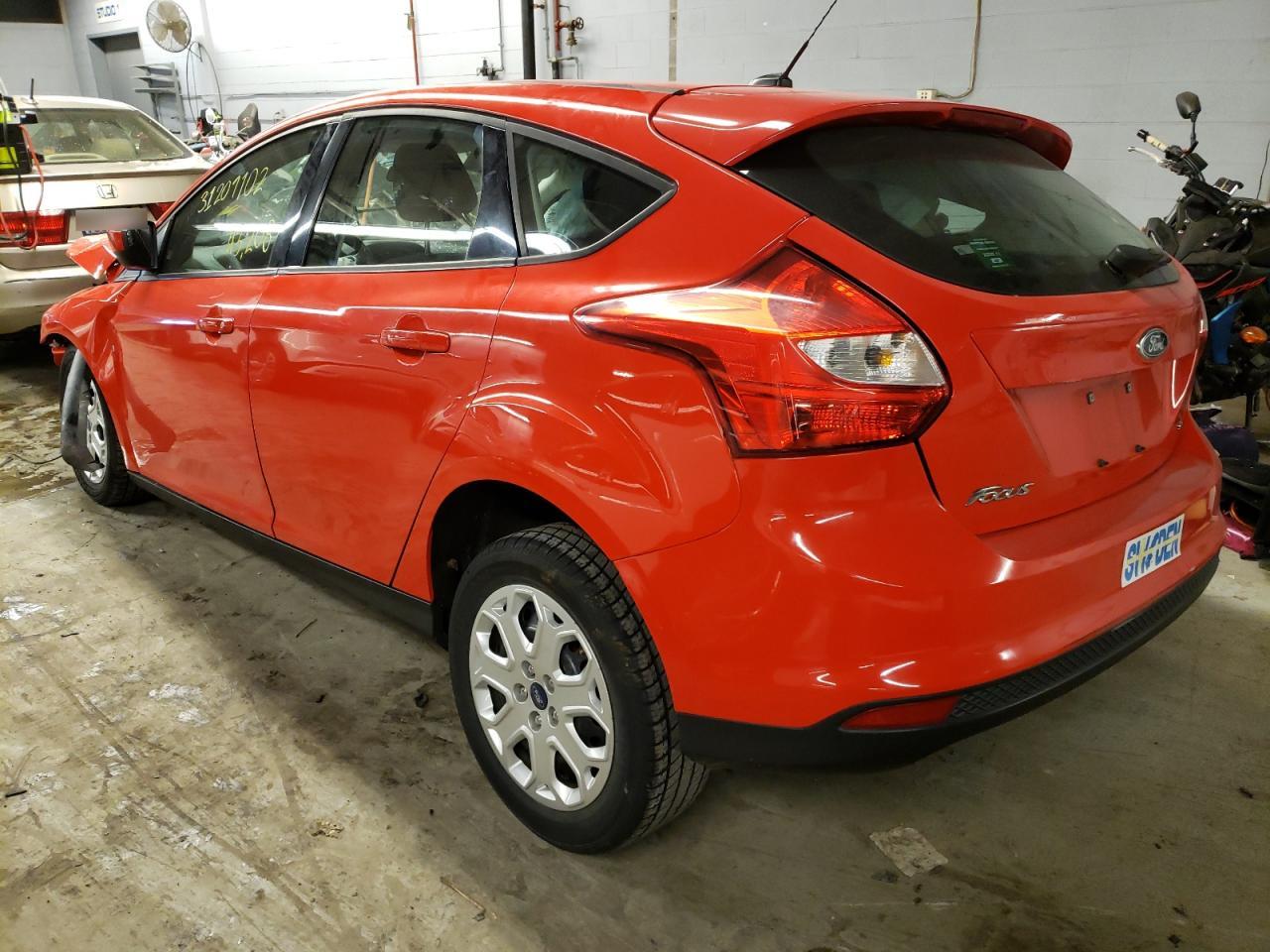 Photo 3 from auction – 2012 FORD FOCUS SE with VIN 1FAHP3K23CL240389