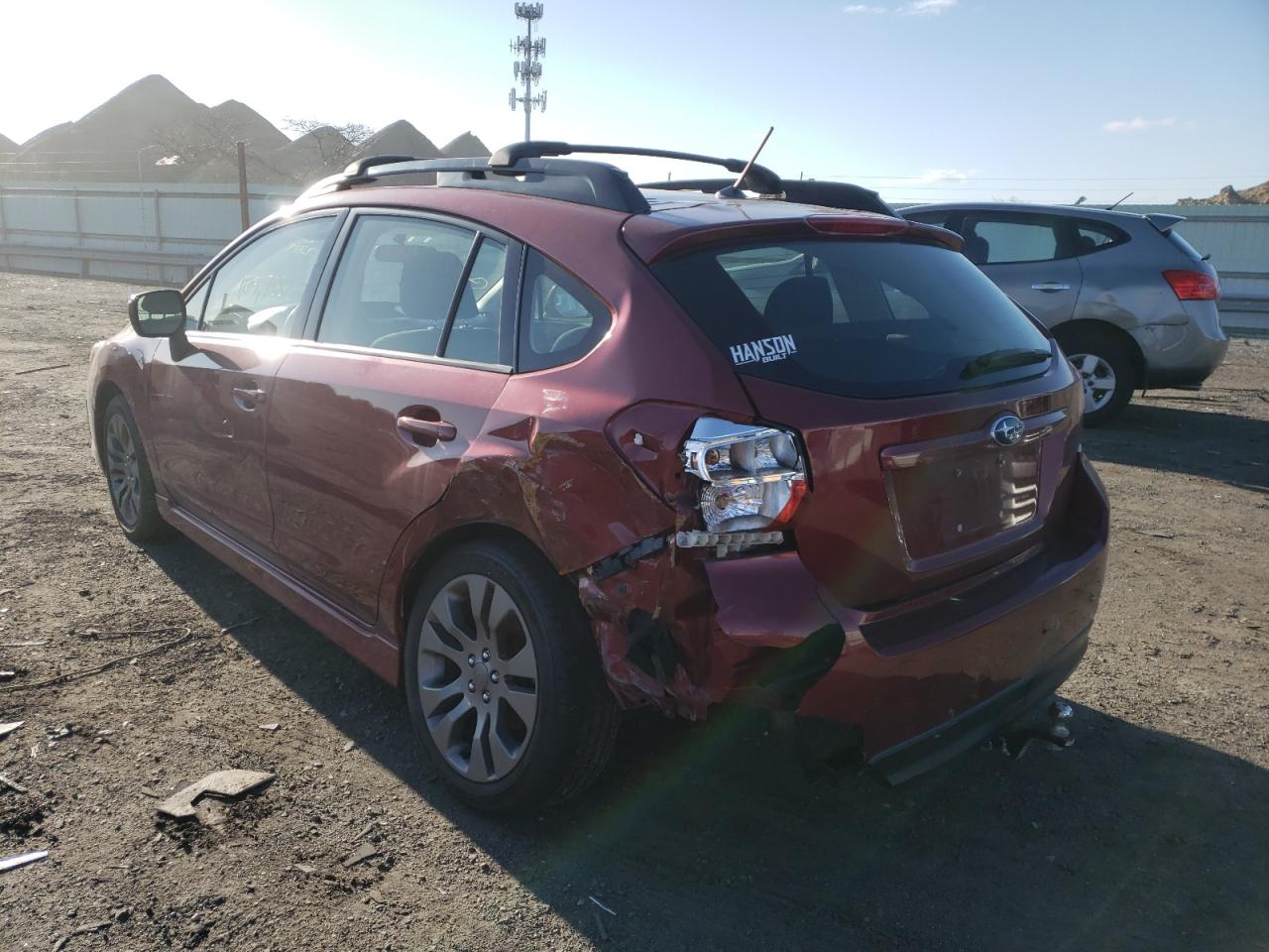 Photo 3 from auction – 2012 SUBARU IMPREZA SP with VIN JF1GPAL67CG239966