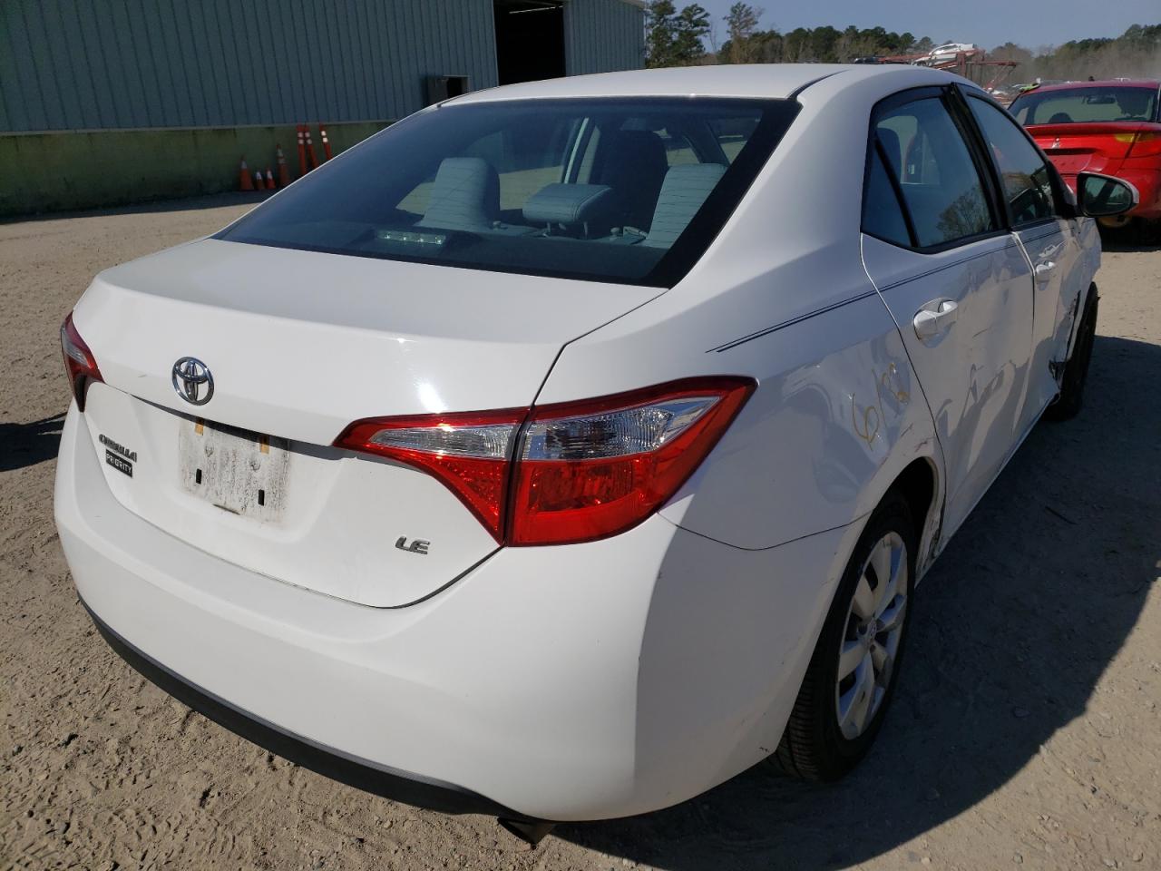 Photo 4 from auction – 2016 TOYOTA COROLLA L with VIN 2T1BURHEXGC727664