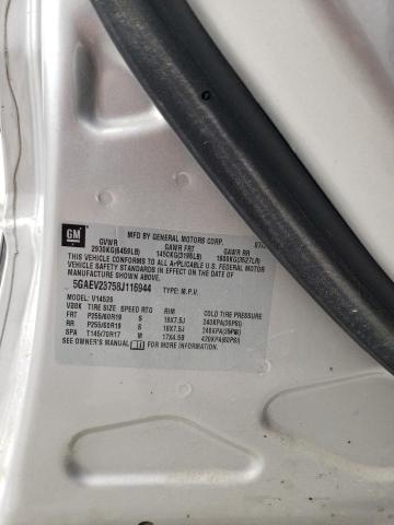 Photo 10 from auction – 2008 BUICK ENCLAVE CX with VIN 5GAEV23758J116944