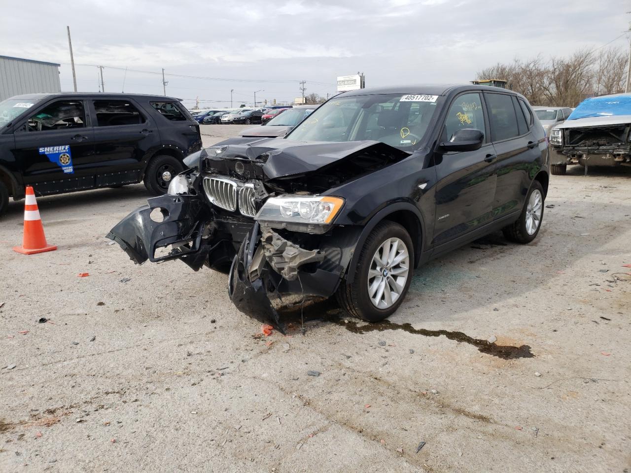 Photo 2 from auction – 2014 BMW X3 XDRIVE2 with VIN 5UXWX9C55E0D43476
