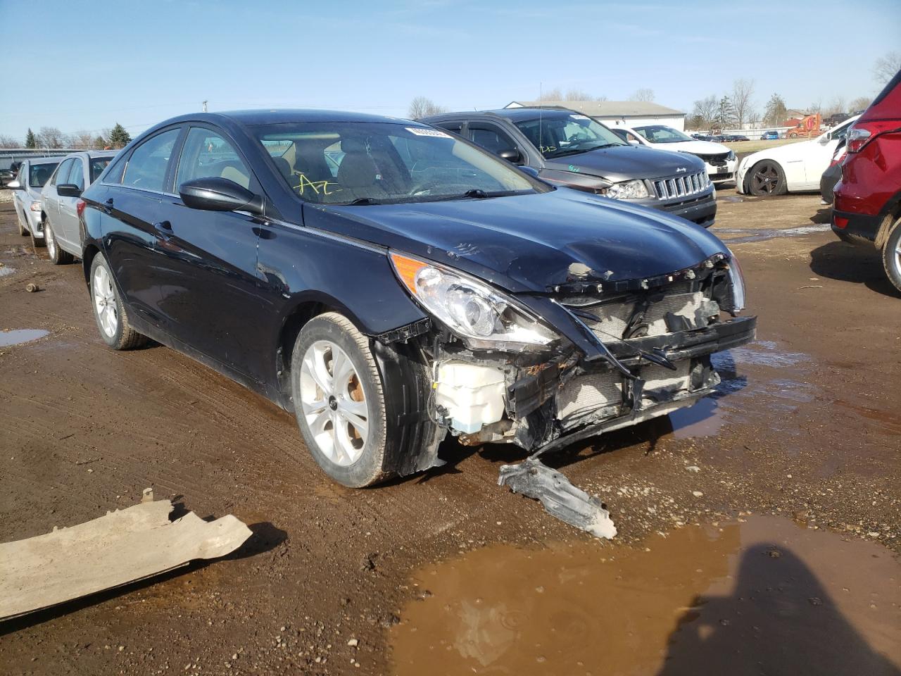 HYUNDAI SONATA GLS 2011 with VIN 5NPEB4AC3BH051241 - Photo from auction