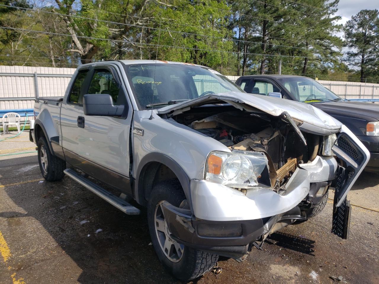 FORD F150 2005 with VIN 1FTPX04555KC99500 - Photo from auction