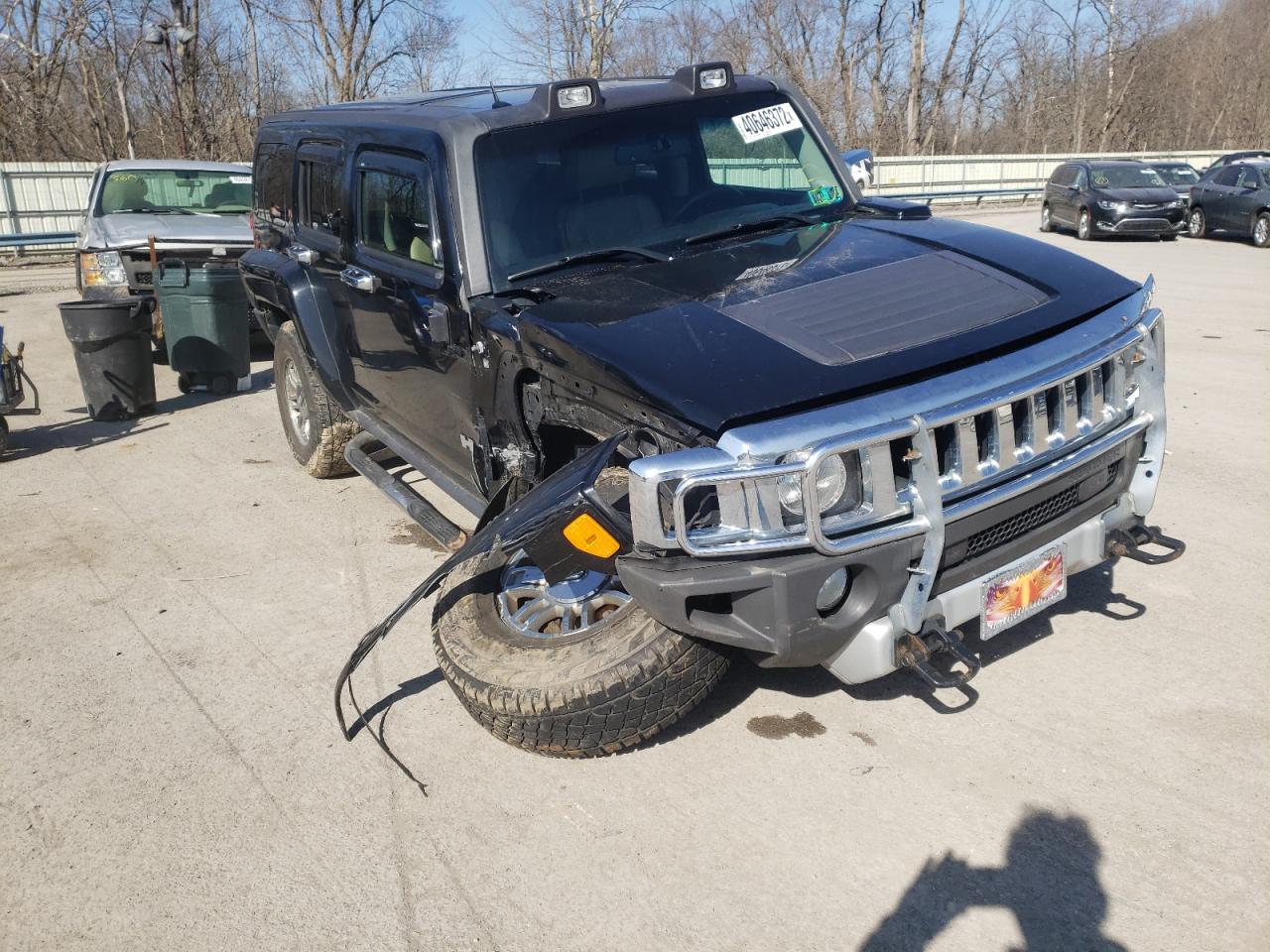 Photo 9 from auction – 2008 HUMMER H3 with VIN 5GTEN13E788116015