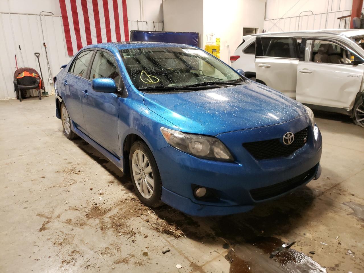 TOYOTA COROLLA BA 2010 with VIN 2T1BU4EE8AC393553 - Photo from auction