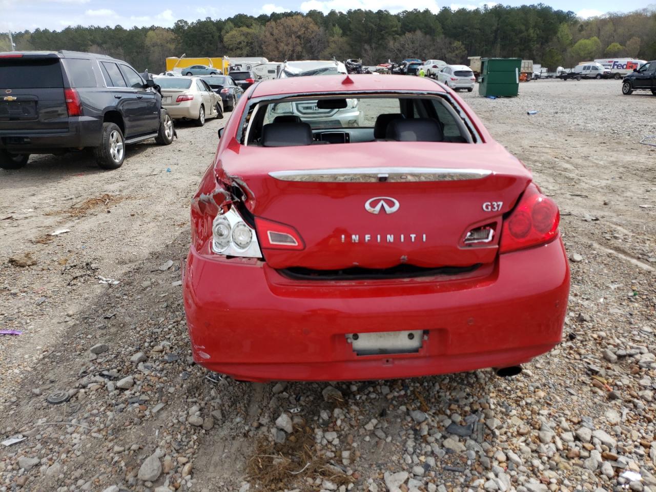 Photo 9 from auction – 2011 INFINITI G37 BASE with VIN JN1CV6AP0BM509050