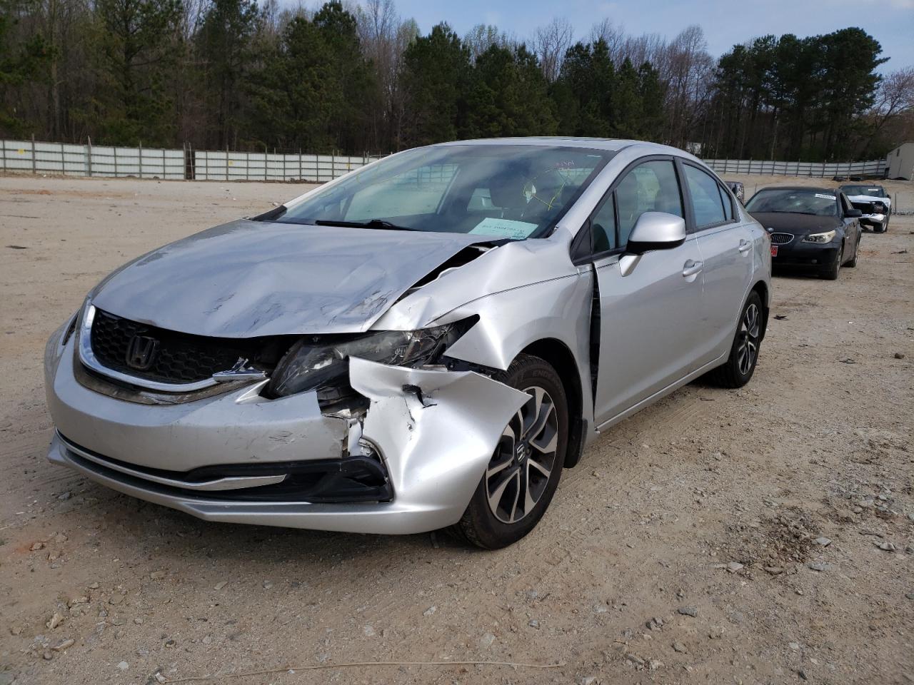 Photo 2 from auction – 2013 HONDA CIVIC EX with VIN 19XFB2F83DE056864