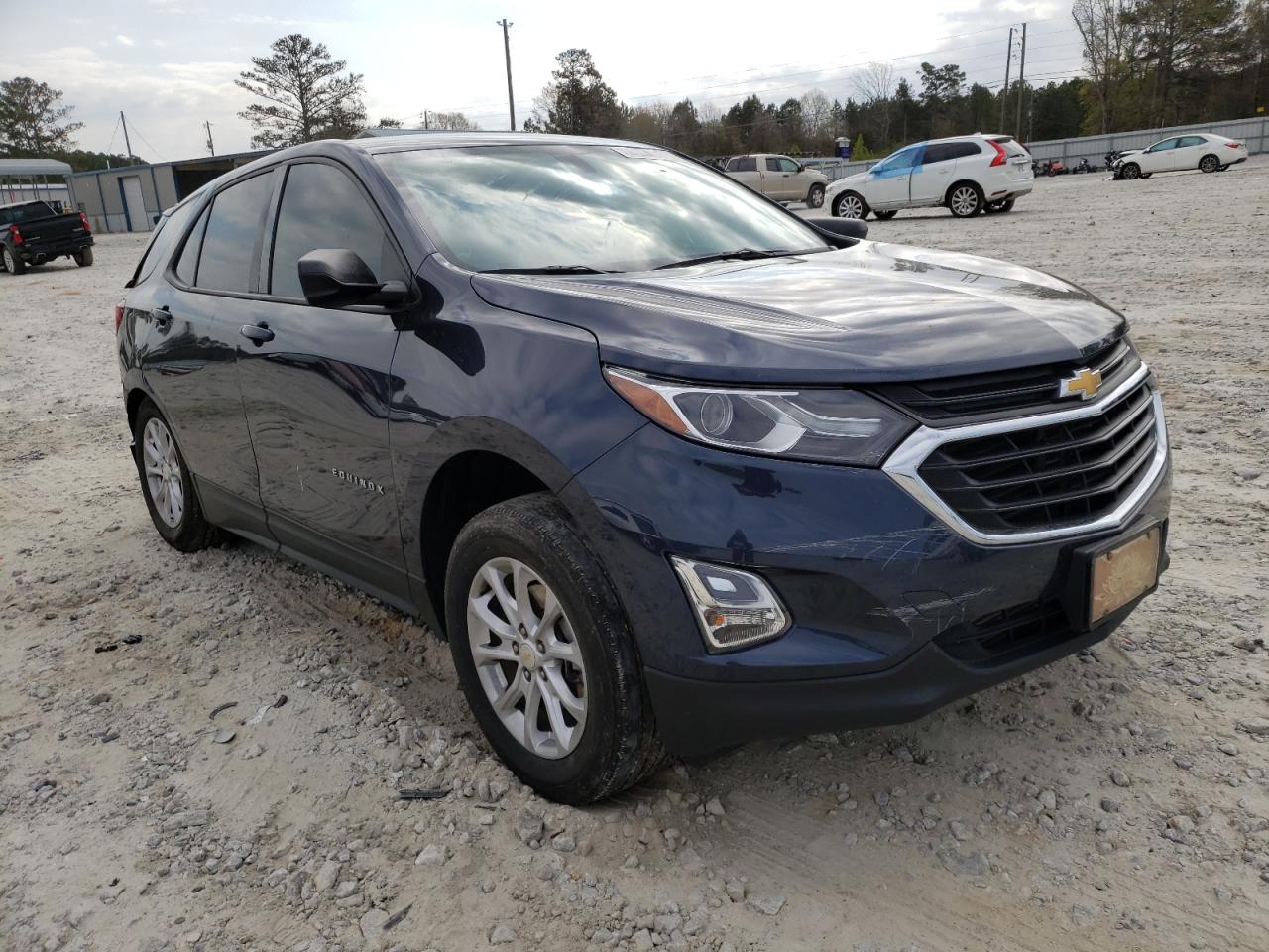 CHEVROLET EQUINOX LS 2019 with VIN 3GNAXSEV4KL244926 - Photo from auction
