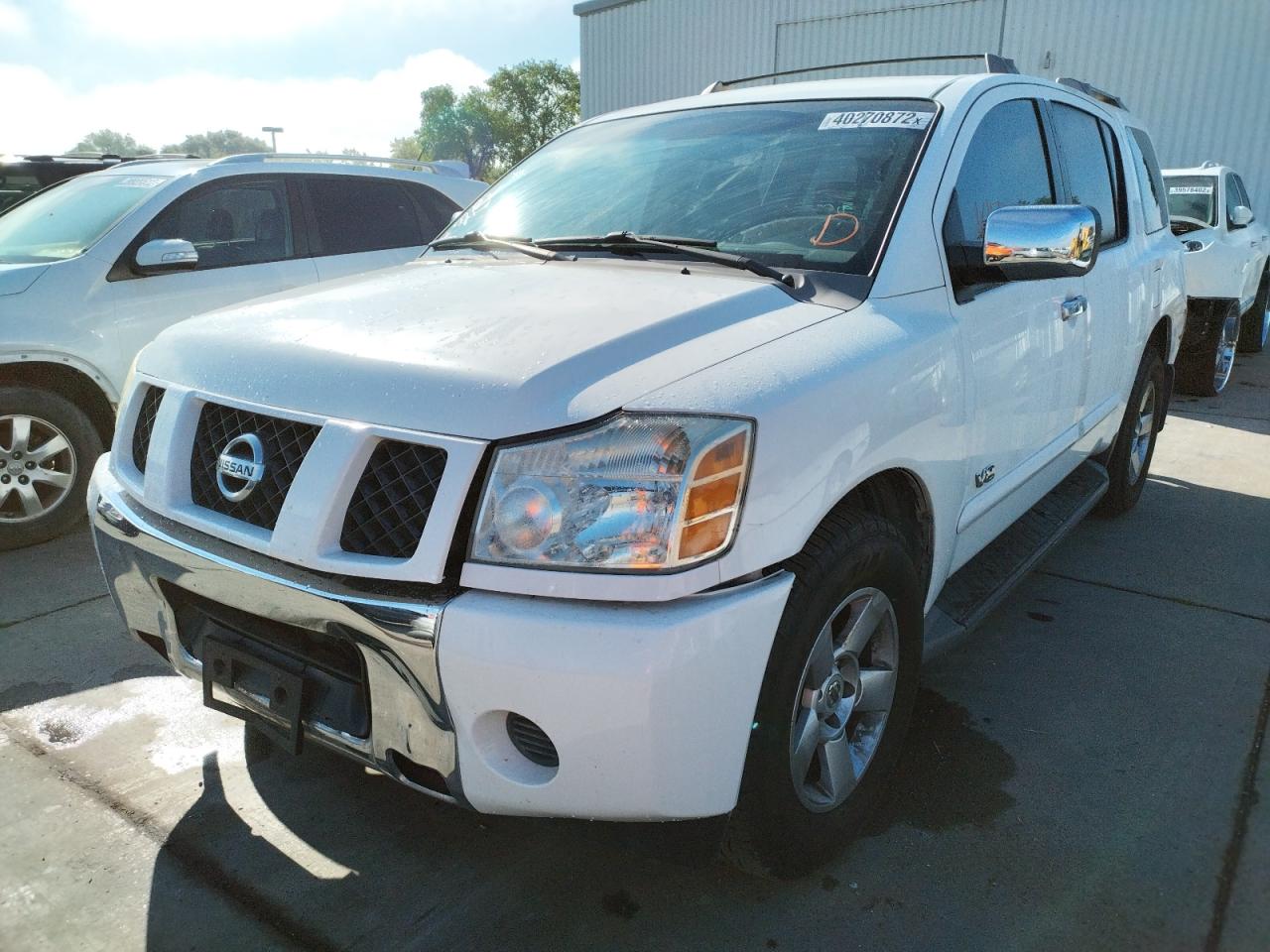 Photo 2 from auction – 2006 NISSAN ARMADA SE with VIN 5N1AA08A76N723186