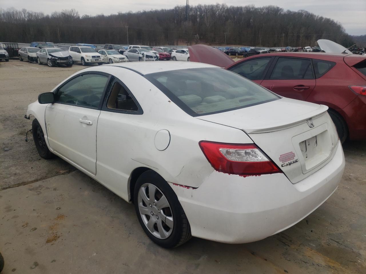 Photo 3 from auction – 2007 HONDA CIVIC LX with VIN 2HGFG12667H585347