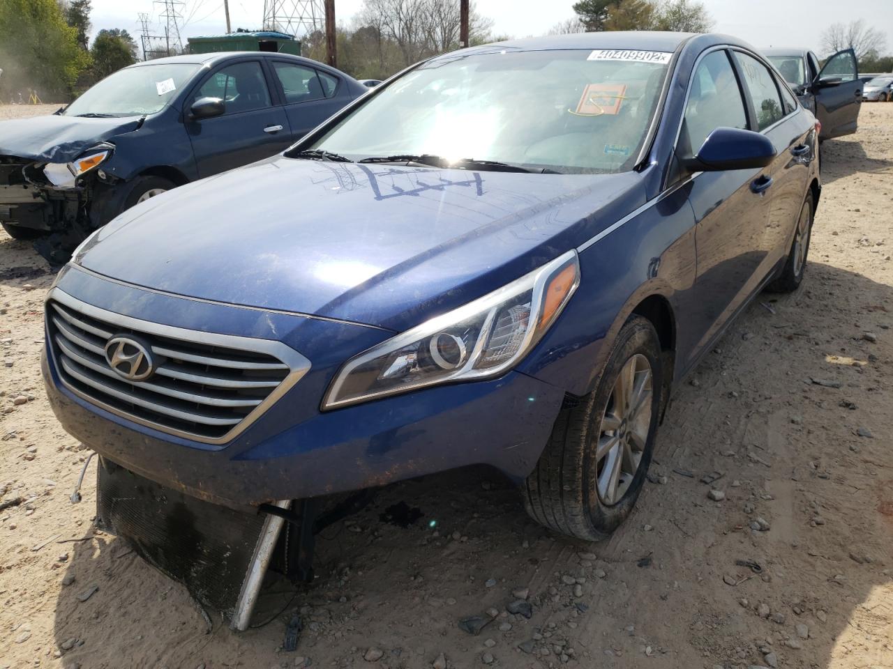 Photo 2 from auction – 2016 HYUNDAI SONATA SE with VIN 5NPE24AF1GH313730