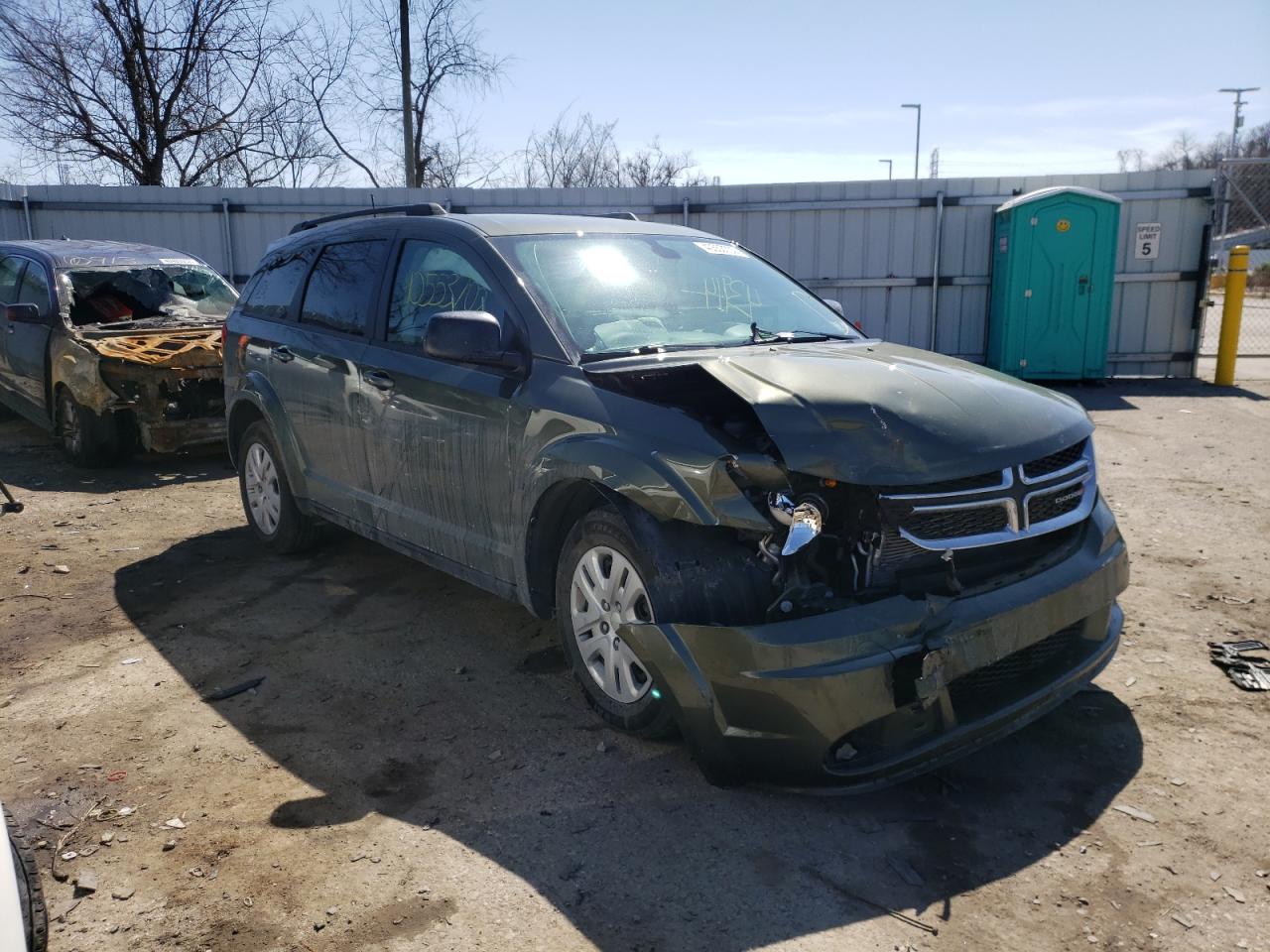 DODGE JOURNEY SE 2018 with VIN 3C4PDCAB7JT535898 - Photo from auction