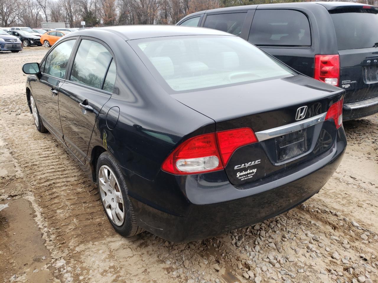 Photo 3 from auction – 2010 HONDA CIVIC LX with VIN 19XFA1F58AE066658