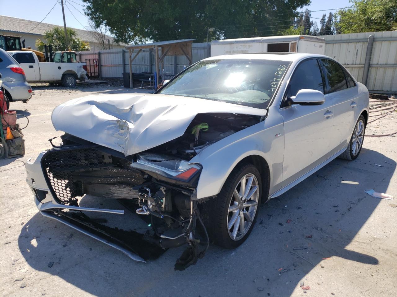Photo 2 from auction – 2014 AUDI A4 PREMIUM with VIN WAUEFAFL6EA062187