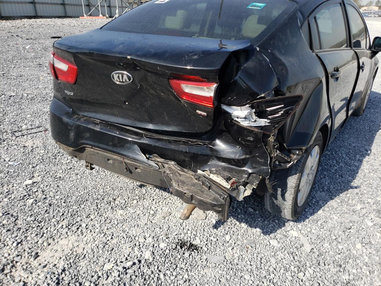 Photo 9 from auction – 2013 KIA RIO LX with VIN KNADM4A38D6157894
