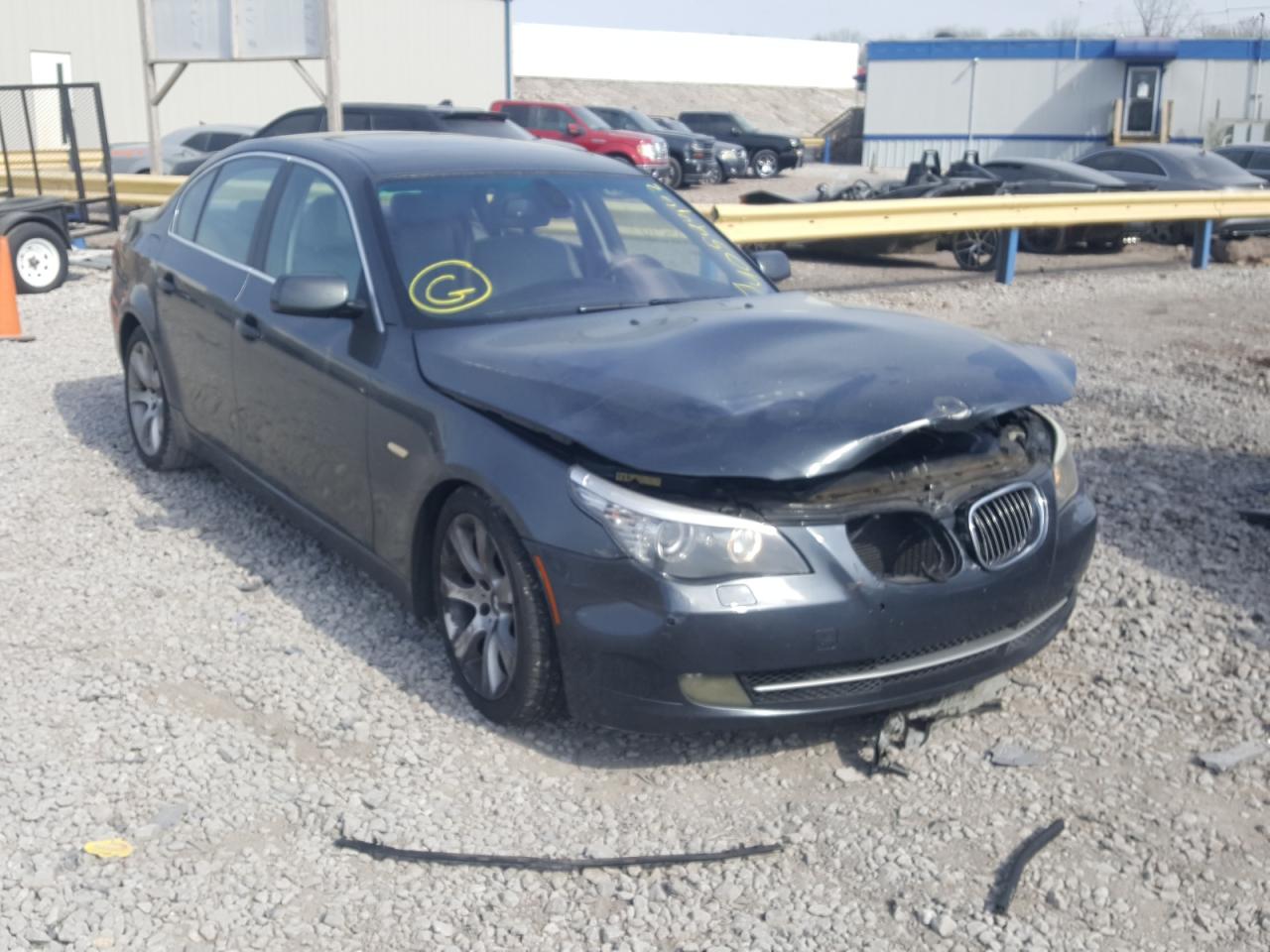 BMW 550 I 2008 with VIN WBANW53558CT48814 - Photo from auction
