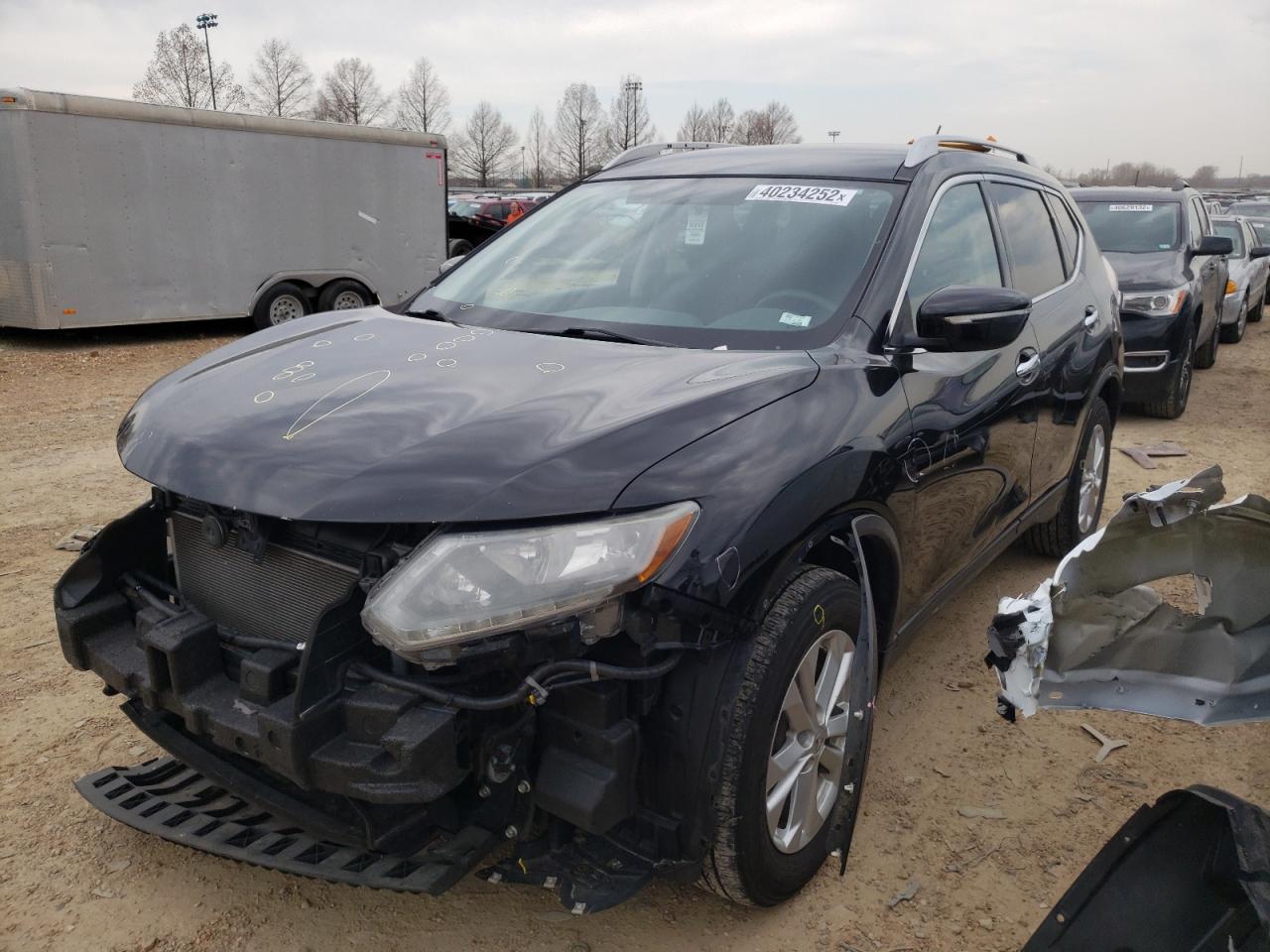 Photo 2 from auction – 2015 NISSAN ROGUE S with VIN KNMAT2MV2FP556484