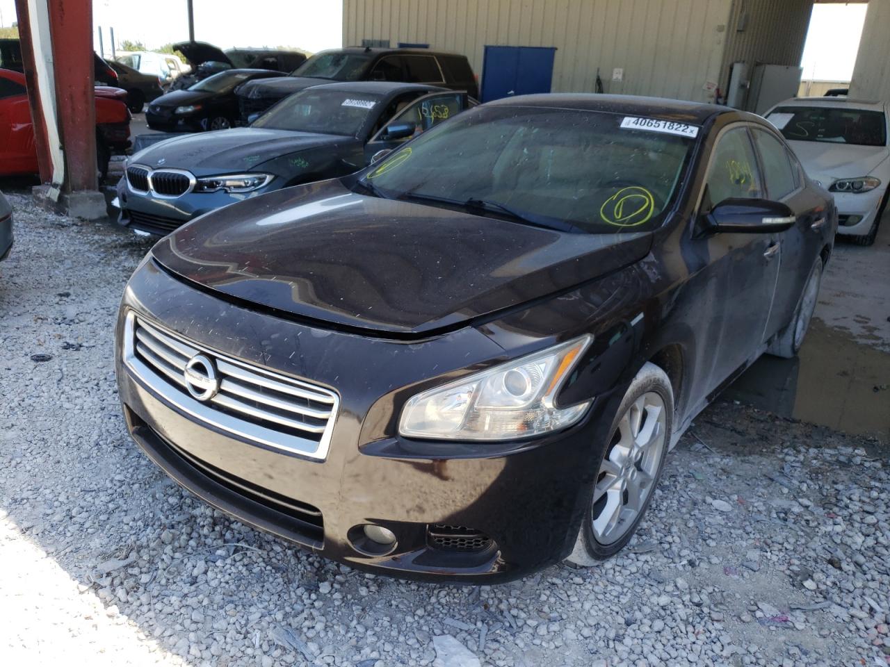 Photo 2 from auction – 2013 NISSAN MAXIMA S with VIN 1N4AA5AP4DC814088