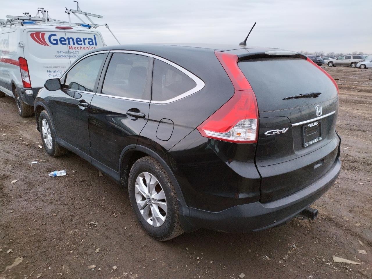 Photo 3 from auction – 2012 HONDA CR-V EX with VIN 5J6RM3H58CL037761