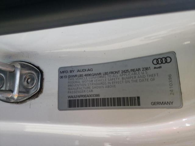 Photo 10 from auction – 2014 AUDI A5 PREMIUM with VIN WAULFAFR9EA003386