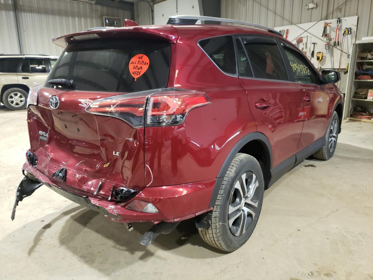 Photo 4 from auction – 2018 TOYOTA RAV4 LE with VIN 2T3ZFREVXJW521965