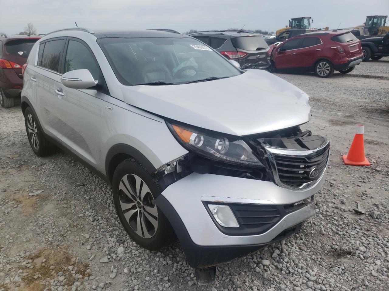 KIA SPORTAGE E 2012 with VIN KNDPCCA29C7249450 - Photo from auction