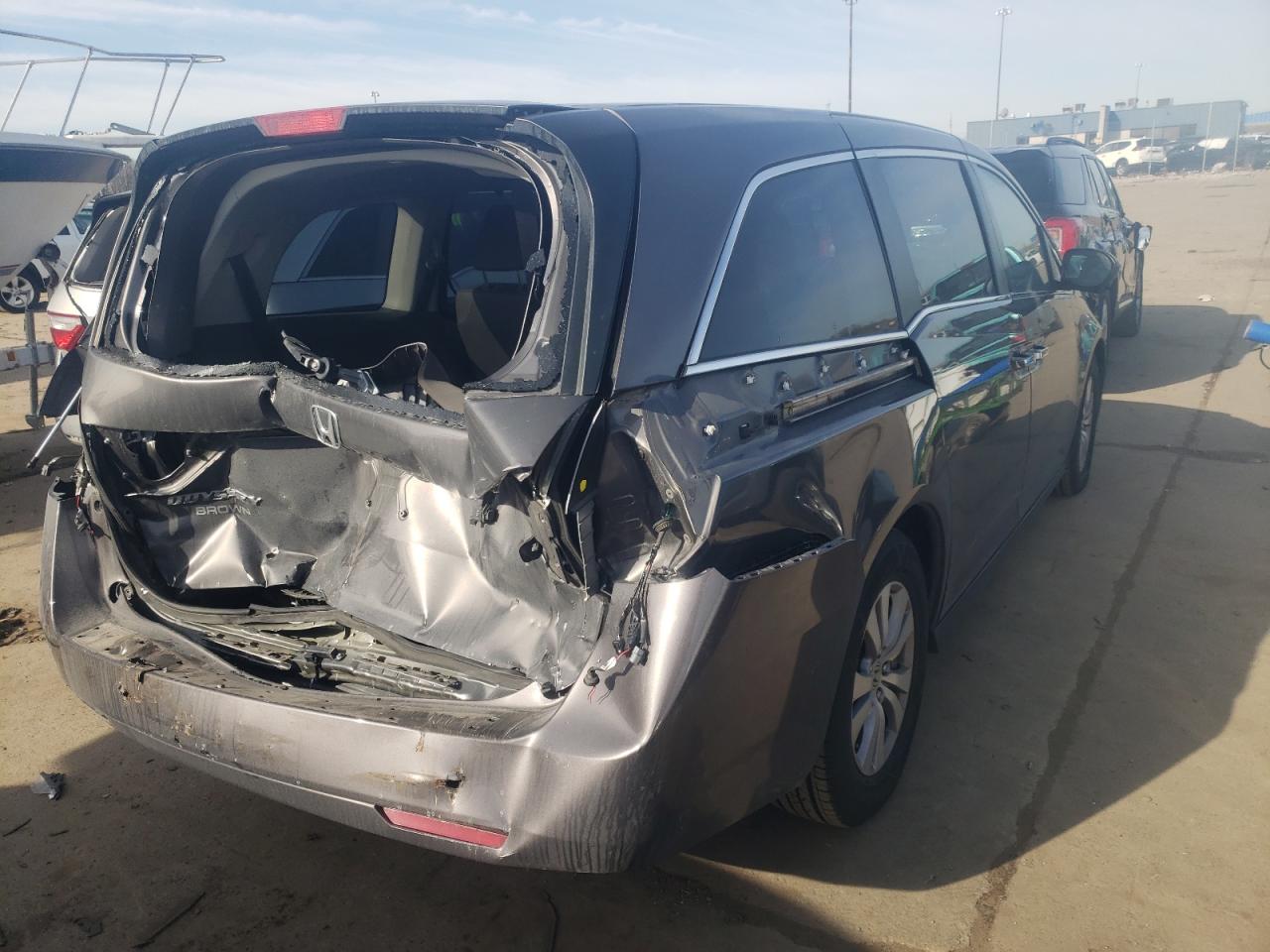 Photo 4 from auction – 2015 HONDA ODYSSEY EX with VIN 5FNRL5H6XFB130656