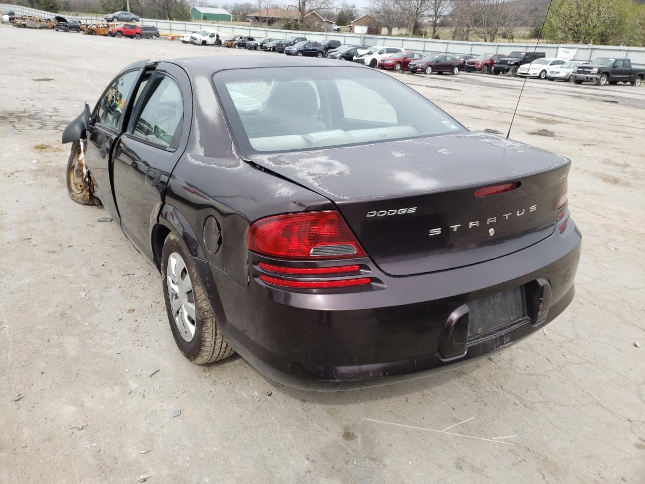 Photo 3 from auction – 2003 DODGE STRATUS SE with VIN 1B3EL36X53N548300