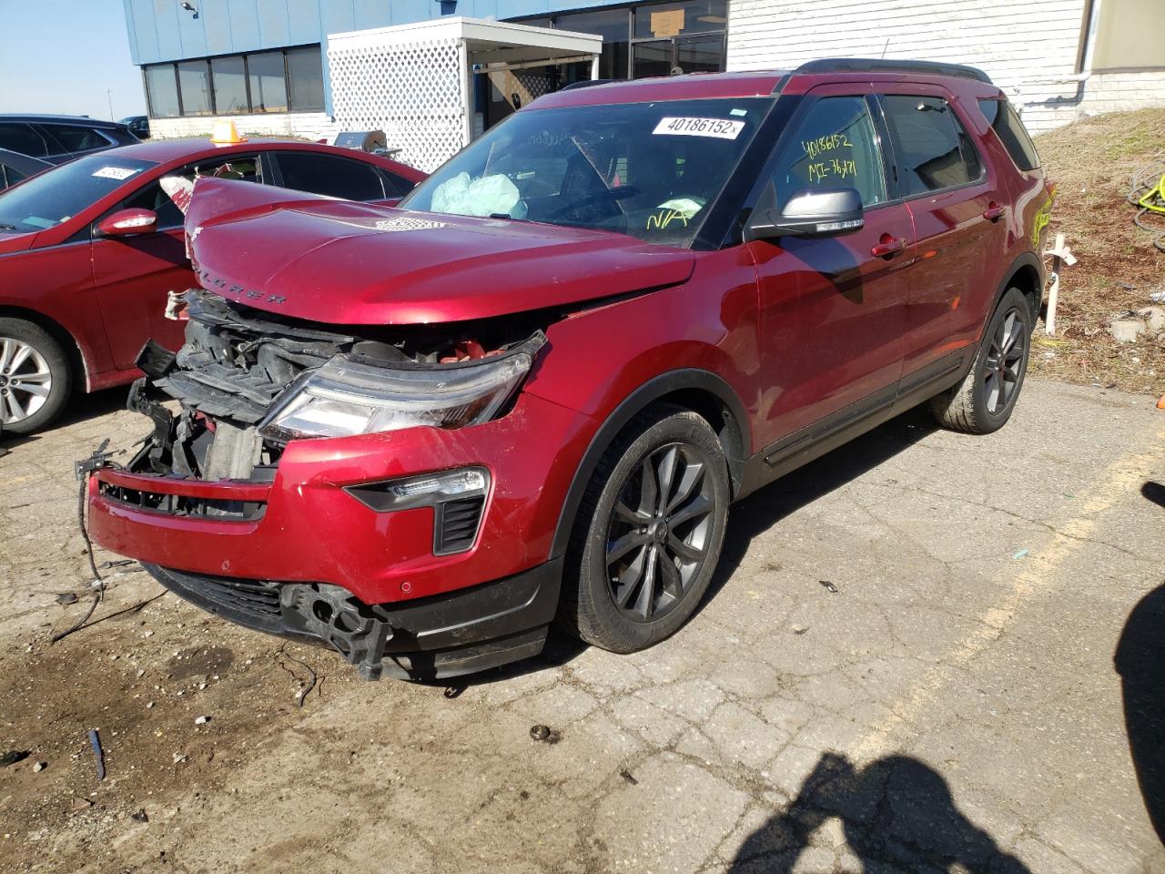 Photo 2 from auction – 2019 FORD EXPLORER X with VIN 1FM5K7D84KGA39317