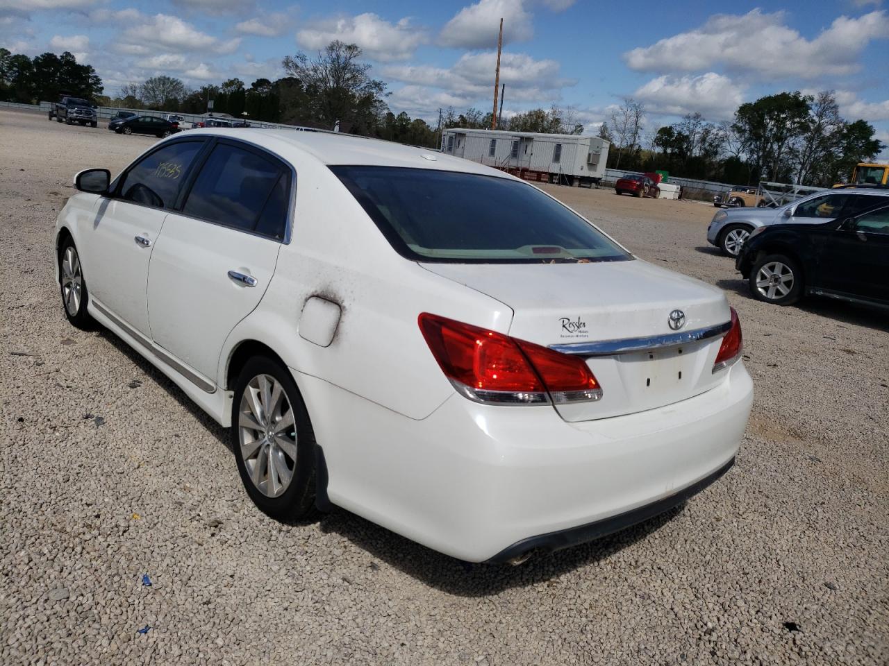 Photo 3 from auction – 2011 TOYOTA AVALON BAS with VIN 4T1BK3DB5BU388656