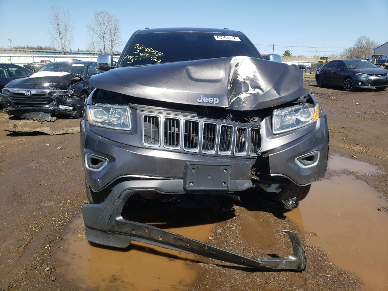 Photo 9 from auction – 2015 JEEP GRAND CHER with VIN 1C4RJFBG8FC644998
