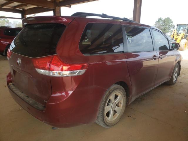 Photo 4 from auction – 2013 TOYOTA SIENNA LE with VIN 5TDKK3DC3DS303852