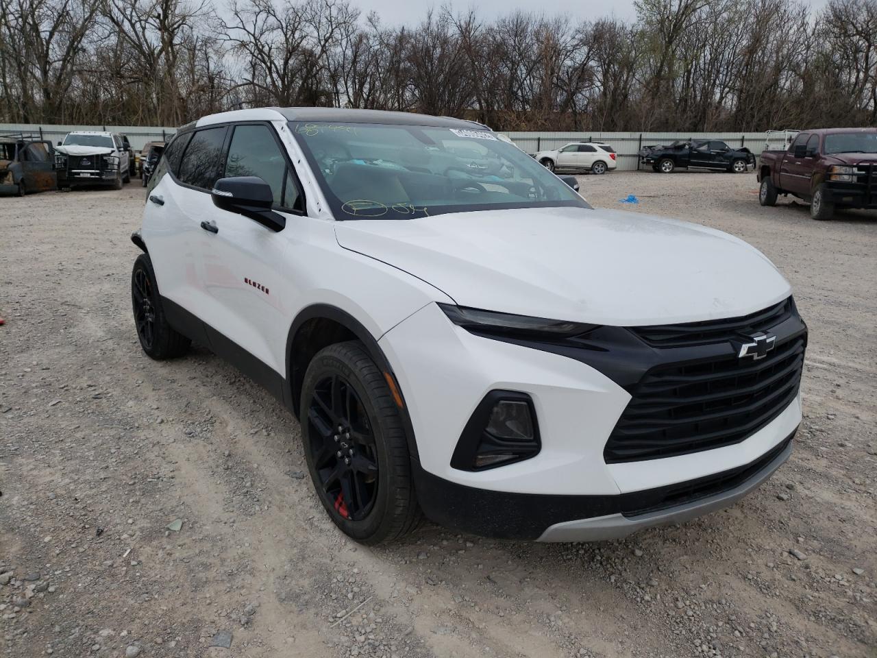 CHEVROLET BLAZER 3LT 2020 with VIN 3GNKBDRS8LS687991 - Photo from auction