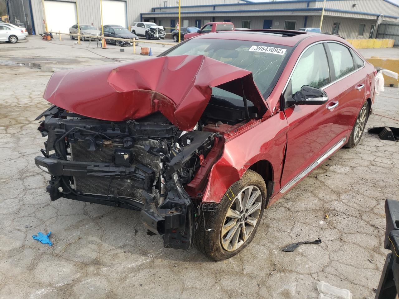 Photo 2 from auction – 2017 HYUNDAI SONATA SPO with VIN 5NPE34AF7HH529161