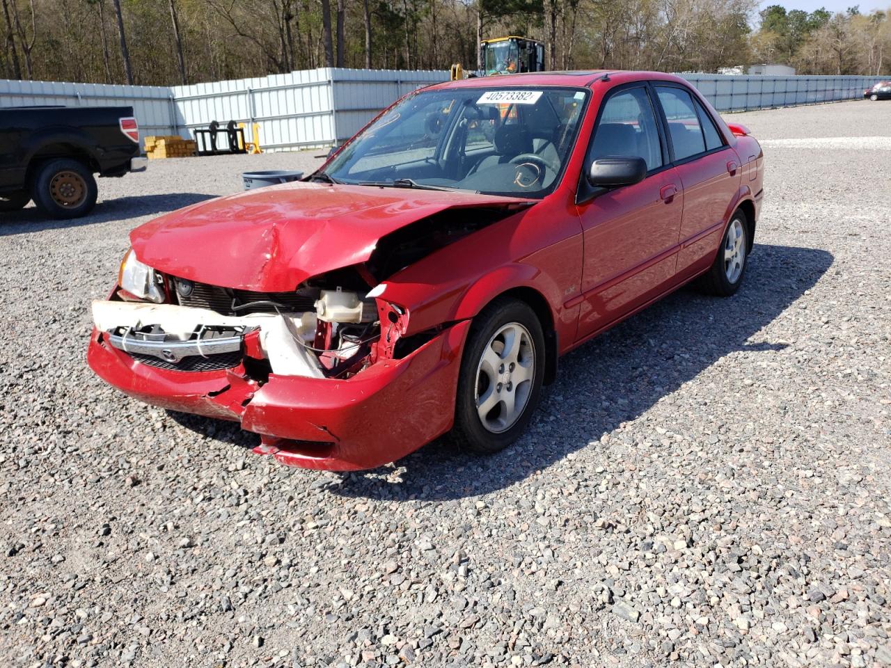 Photo 2 from auction – 2000 MAZDA PROTEGE ES with VIN JM1BJ2218Y0282147