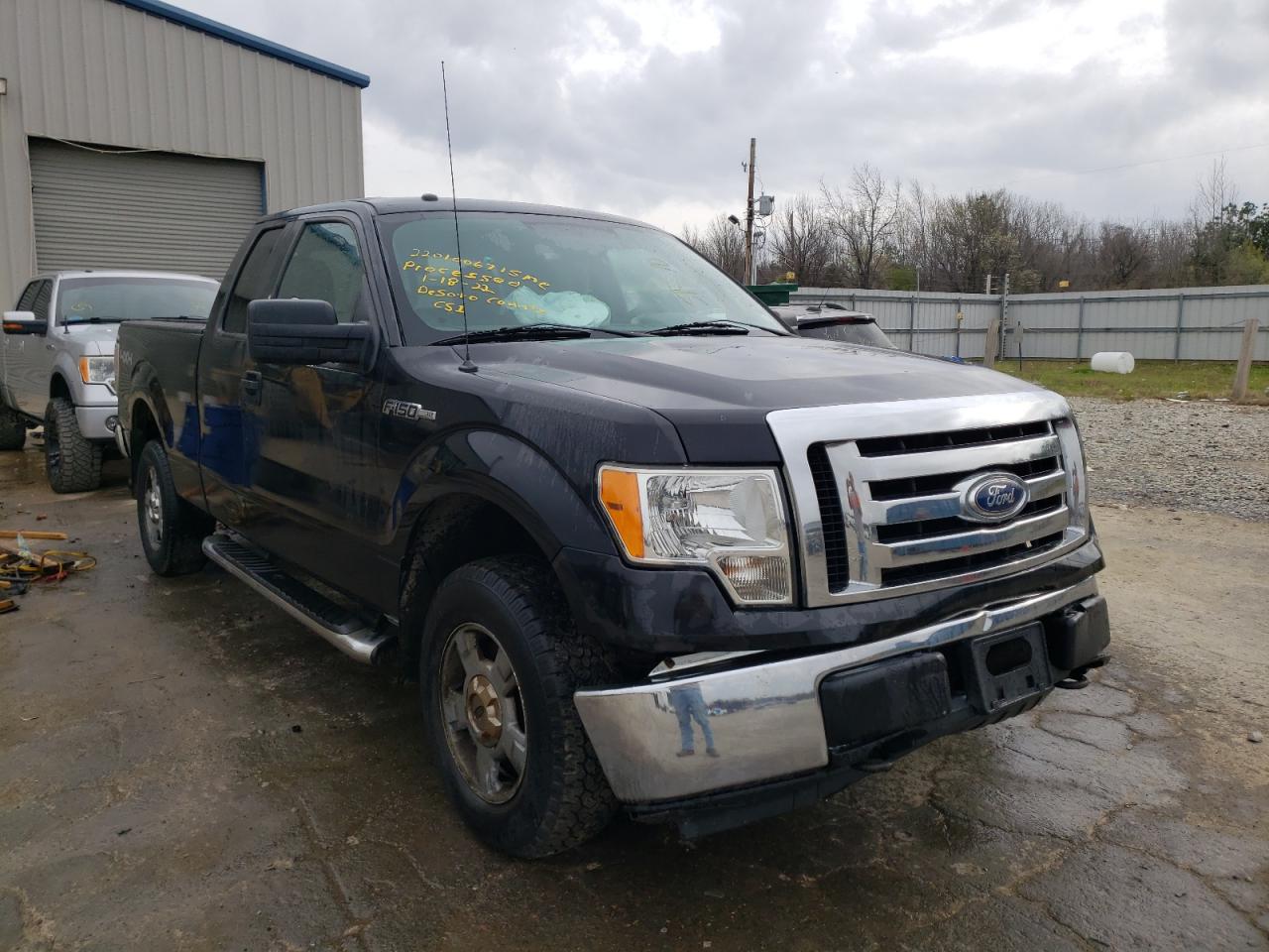 FORD F150 SUPER 2010 with VIN 1FTEX1E88AFC99077 - Photo from auction