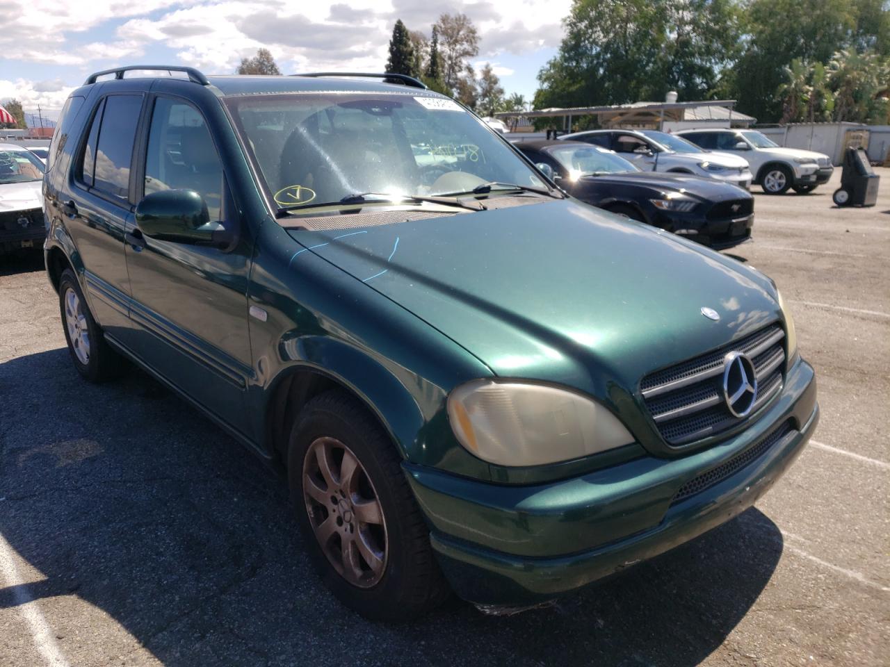 MERCEDES-BENZ ML 320 2001 with VIN 4JGAB54E01A287185 - Photo from auction