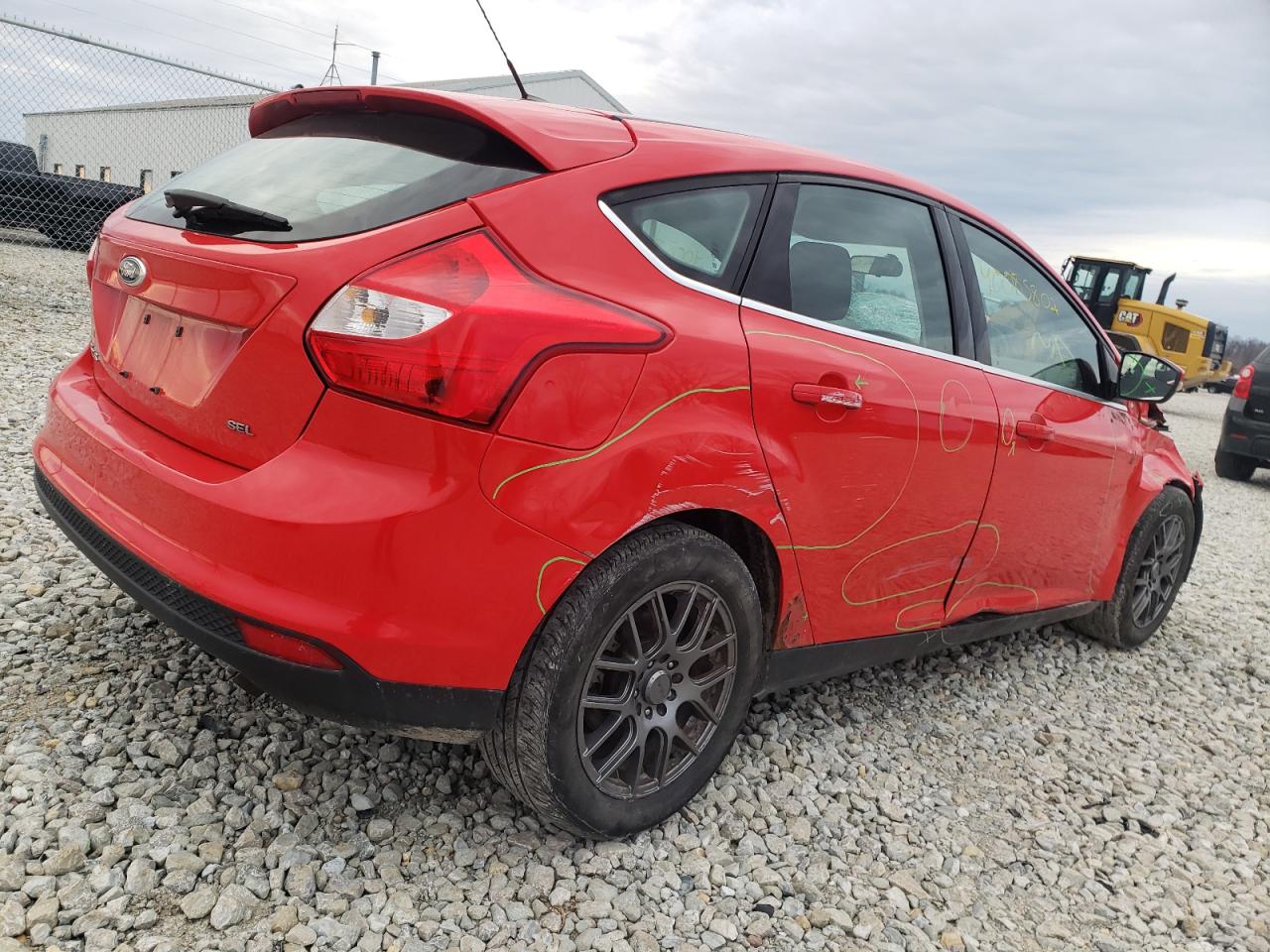 Photo 4 from auction – 2012 FORD FOCUS SEL with VIN 1FAHP3M28CL127552
